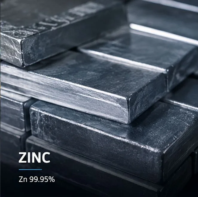 Zinc para galvanizado, aleaciones y procesos industriales